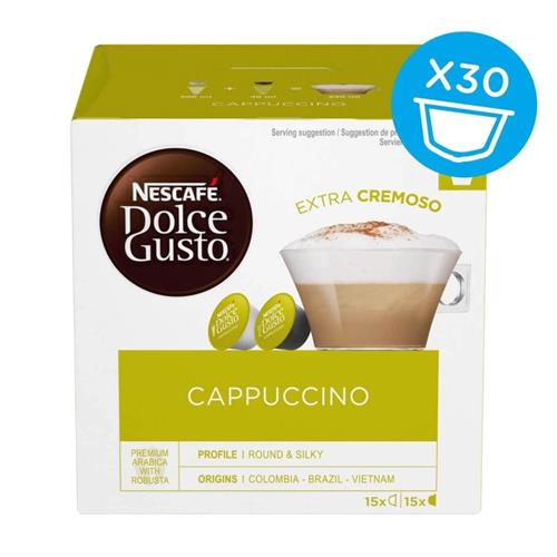 Cápsulas de Café NESCAFÉ Dolce Gusto Cappuccino | 90 cápsulas