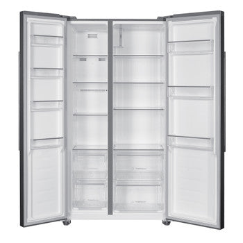 Frigorífico Side By Side Indesit ING F6441 XP4E | 442L, Classe E, Inox