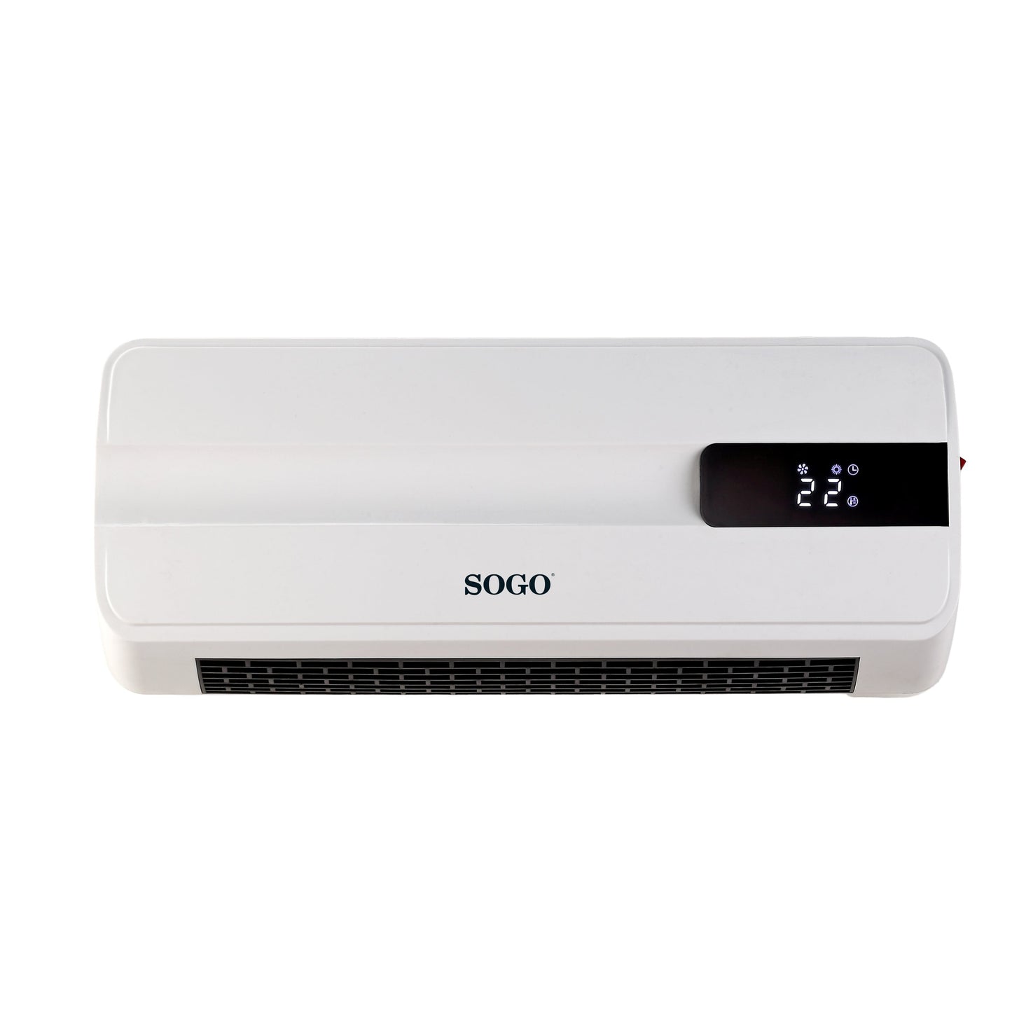 Aquecedor de Parede Sogo CALSS18360 | 2000W, Termostato, Temporizador