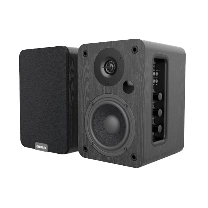 Colunas AIWA ASPA200BK | Bluetooth, 2x25W RMS, HDMI-ARC