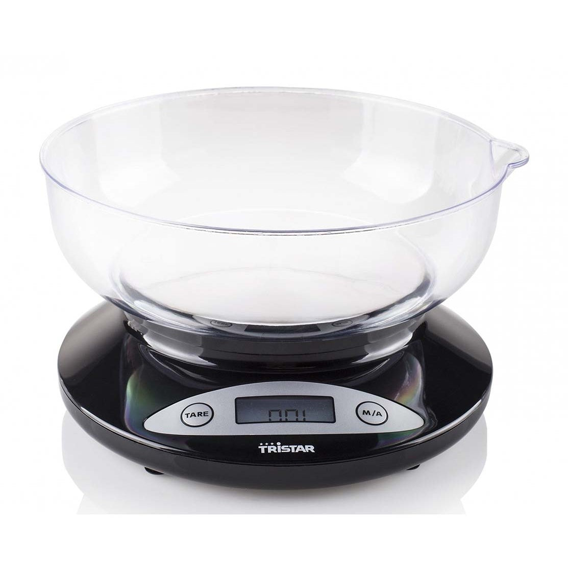 Balança de Cozinha Tristar KW2430 | 2kg, 1gr, Tara