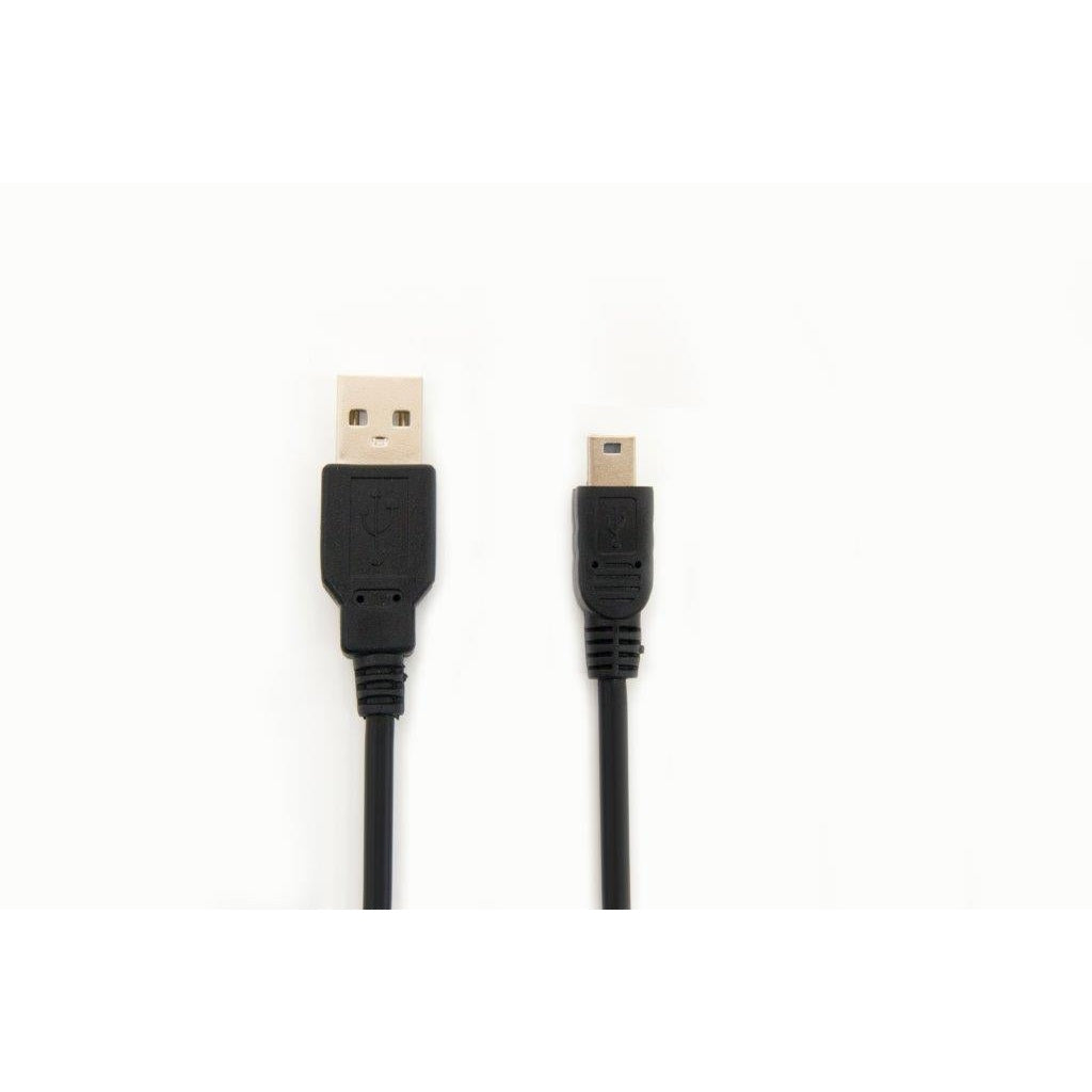 Cabo USB 2.0 A-Mini USB Tech Fuzzion TFZ-USB004 | 0,5m, Preto