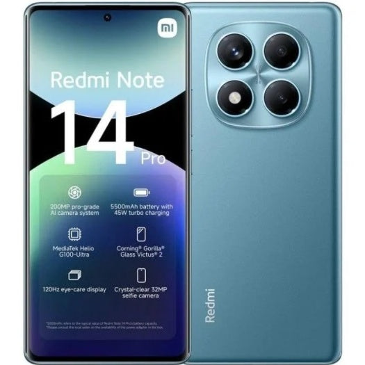 Smartphone XIAOMI Redmi Note 14 Pro | 12GB, 512GB, 200MP