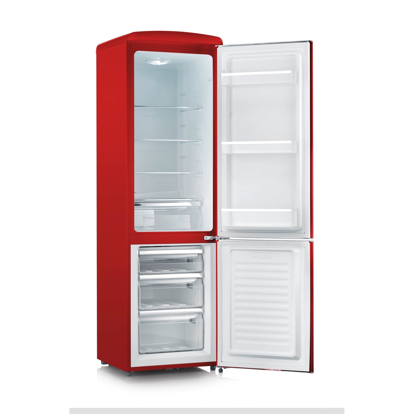 Frigorífico Combinado Severin RKG8917 | 244L, Classe D, Retro