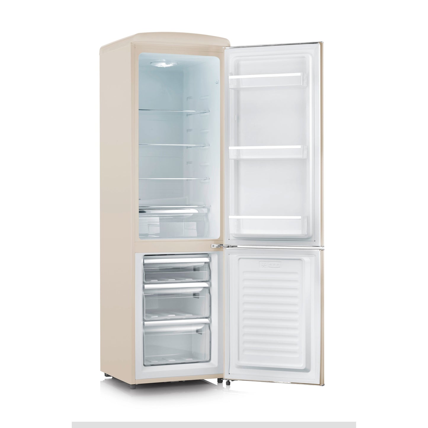 Frigorífico Combinado Severin RKG8919 | 244L, Classe D, Retro