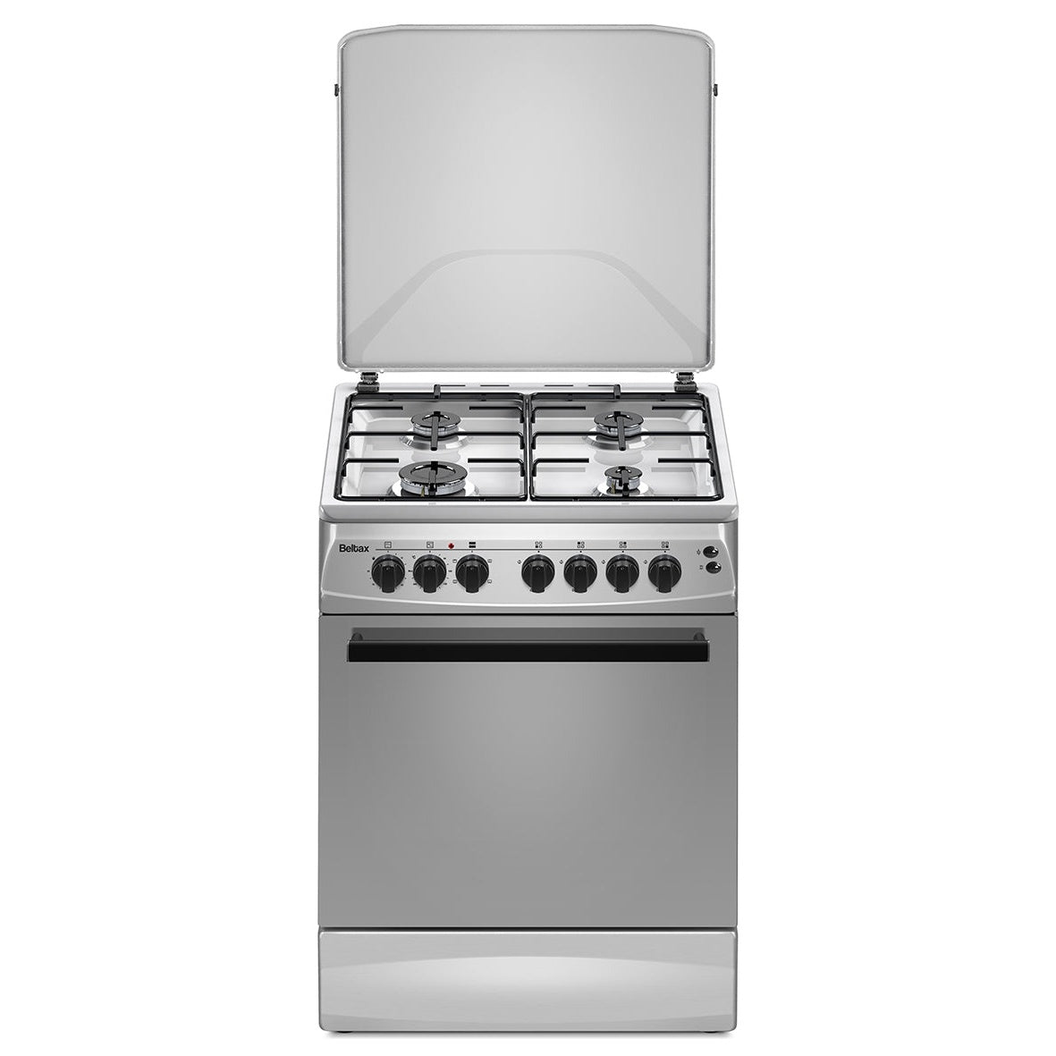 Fogão a Gás BELTAX IF2002IX | 4 Queimadores, Forno Elétrico, 60x60cm