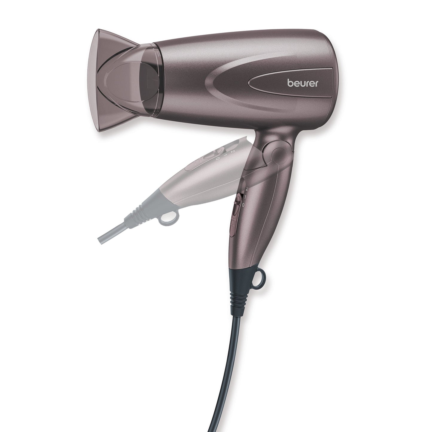 Secador de Cabelo Beurer HC17 | 1300W, 2 Velocidades, Compacto