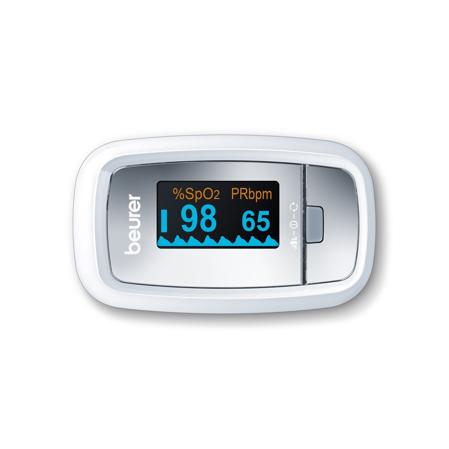 Pulsioximetro Beurer PO30 | Portátil, Visor a cores, Fácil utilização