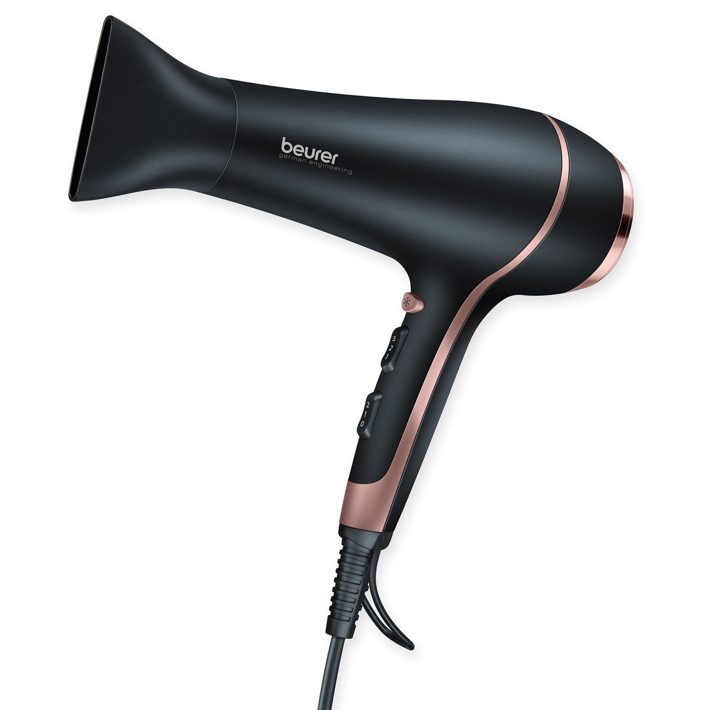 Secador Cabelo Beurer HC30 | 2200W, Ar Frio, 3 Níveis de Calor