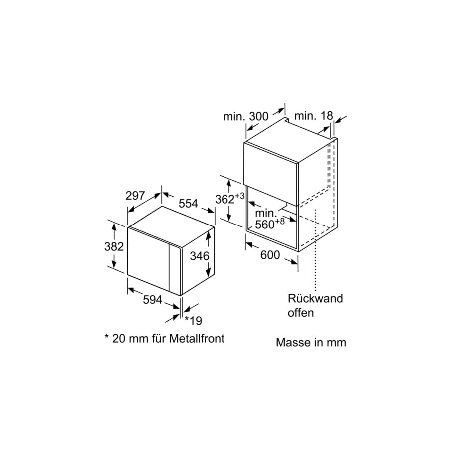 MICRO ONDAS BOSCH - BEL523MS0 -