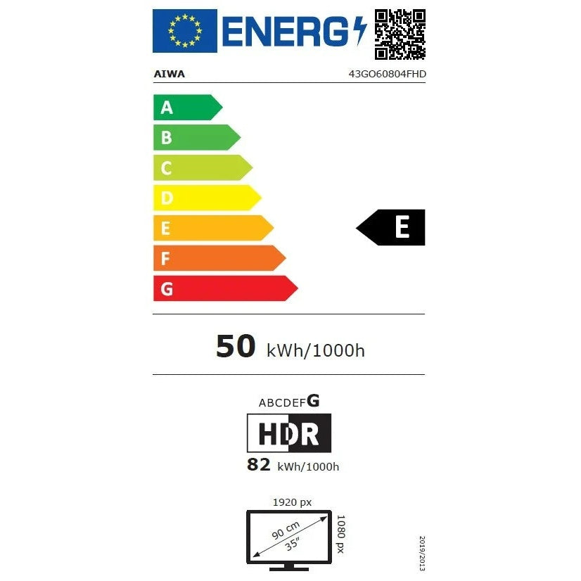 TV AIWA 43GO60804FHD | 43", FHD, Google TV
