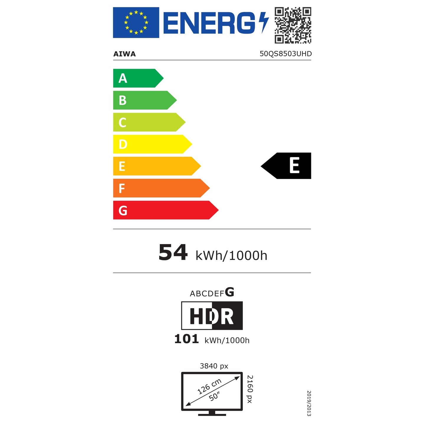 TV AIWA 50QS8503UHD | 50", QLED, 4K, Android 11