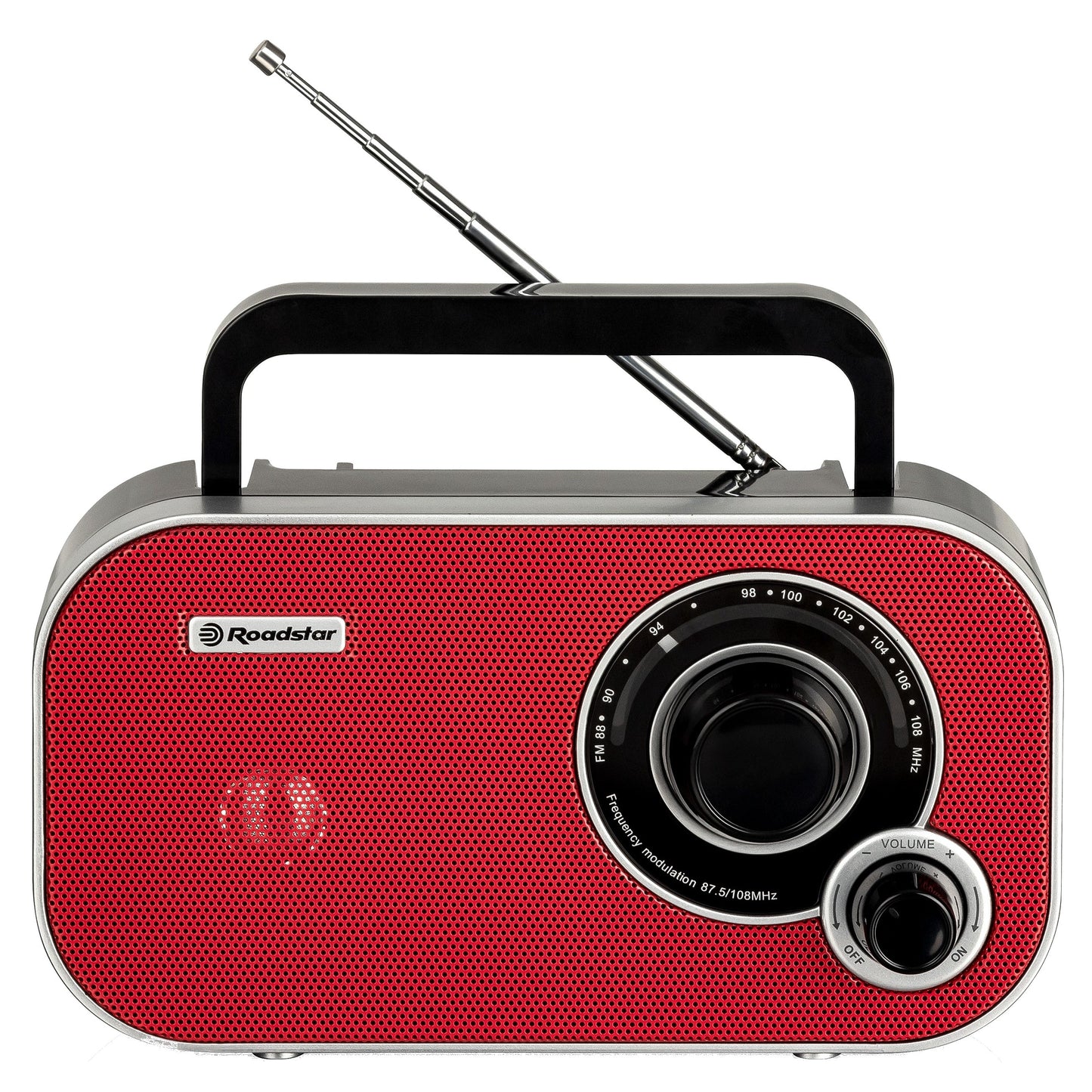 Rádio Roadstar TRA2235/RD | FM, Pilhas, 3.5mm