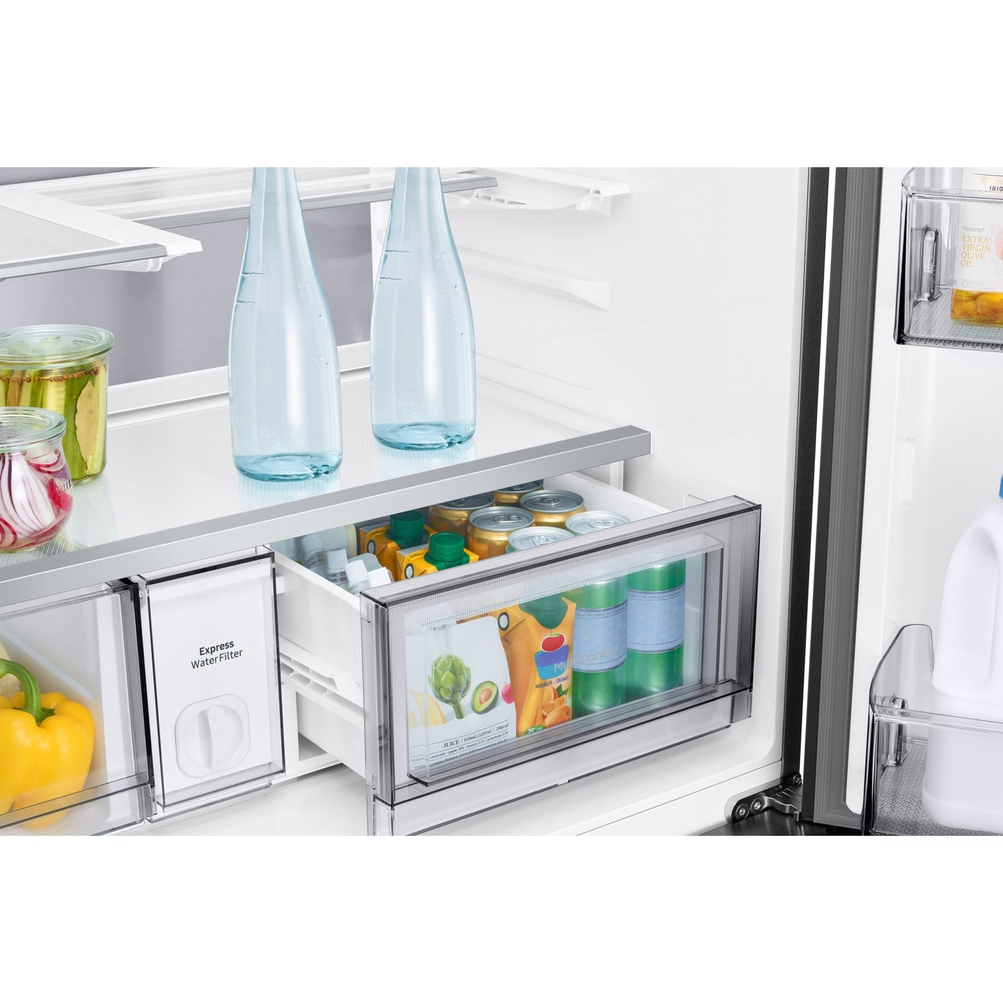 Frigorífico Side by Side Samsung RM90F67CECEF | 654L, No Frost, Preto