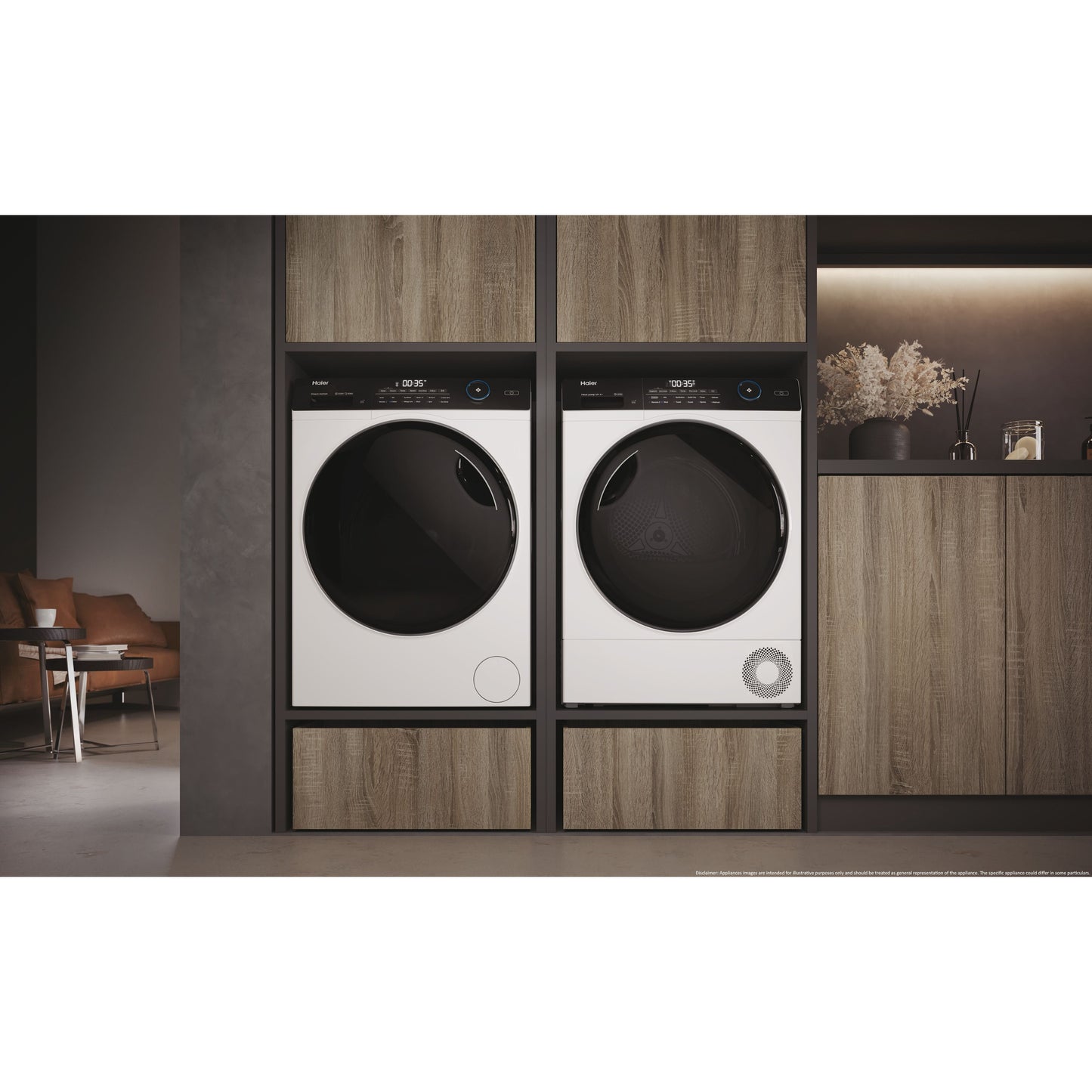 Secador de Roupa Haier HD100-A2959E-S | 10kg, Bomba de calor, Wi-Fi