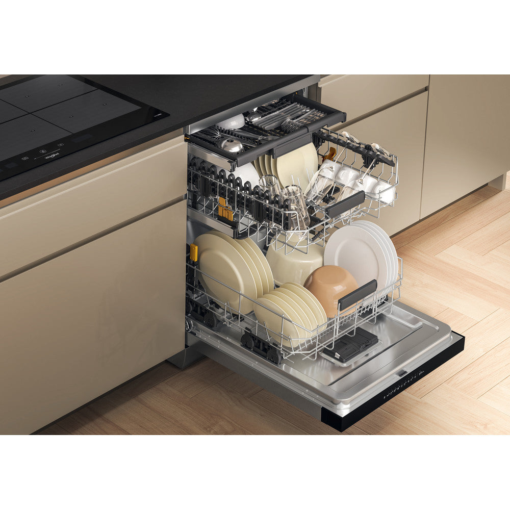 Máquina de Lavar Loiça WHIRLPOOL W7F HP33 X | 15 talheres, D