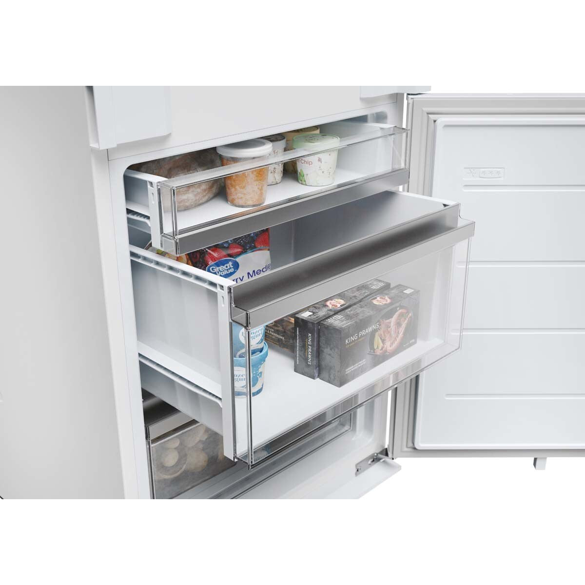 Frigorífico Encastre Haier Hbw7518c | 268L, No Frost, Wi-Fi