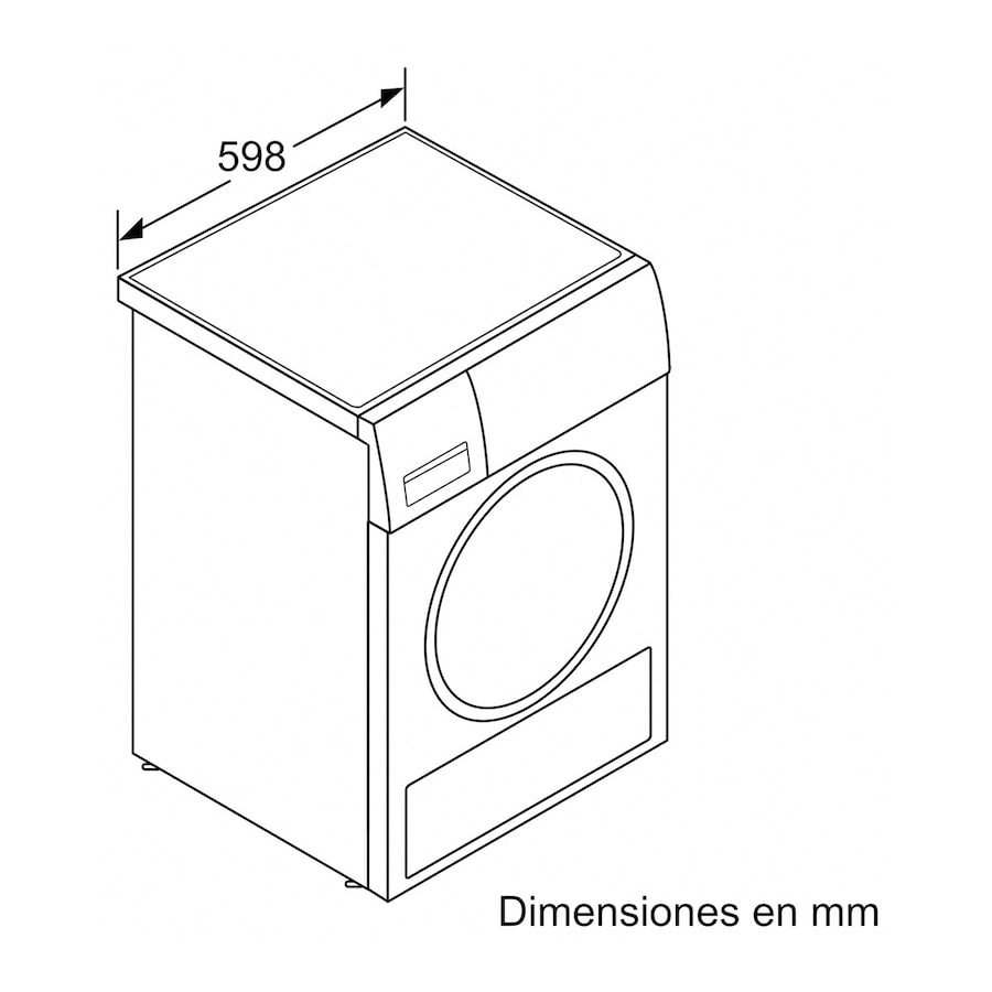 Secador de Roupa Bosch WQG2450XES | 9kg, Bomba de Calor, A++