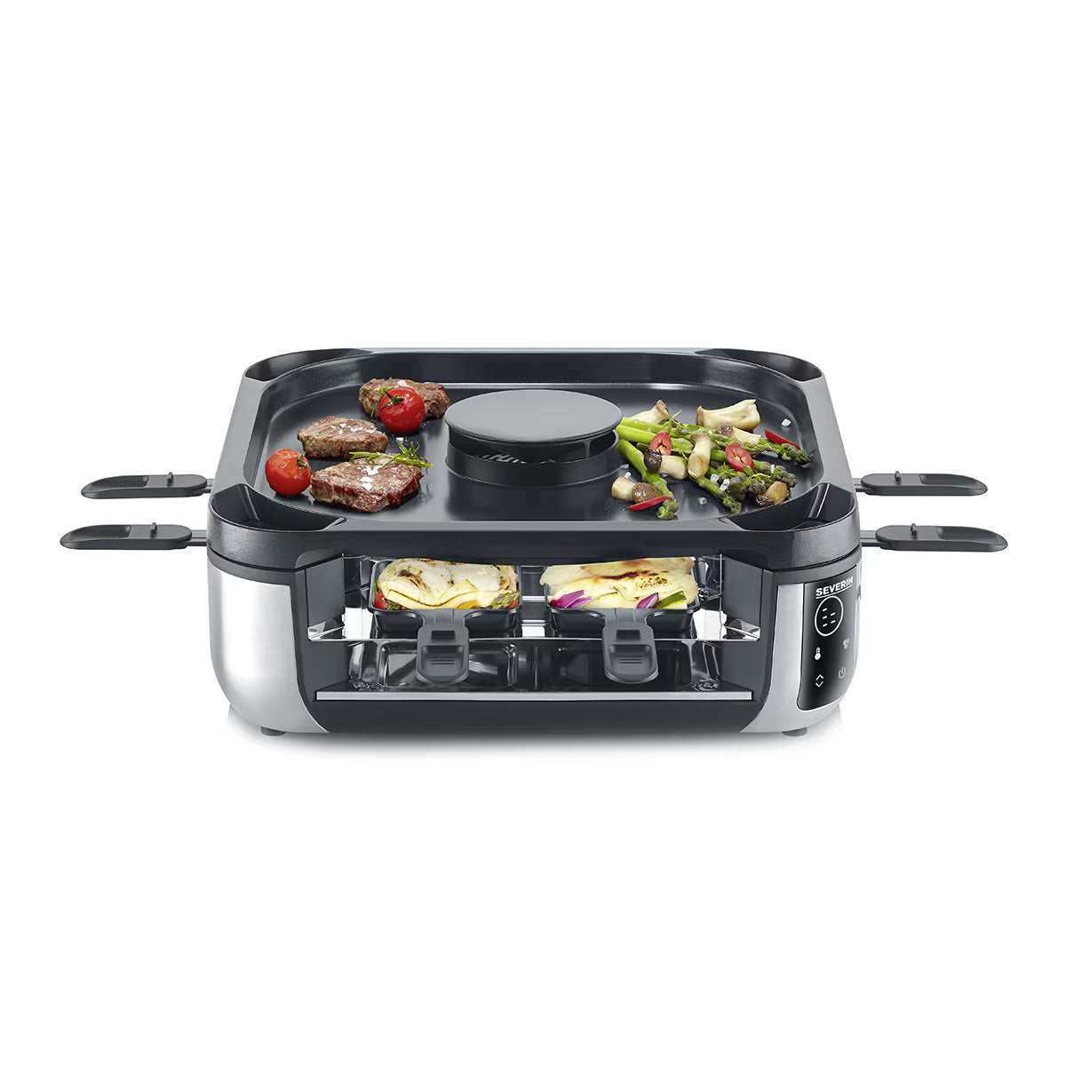 Grelhador Raclette Severin RG2379 | Antiaderente, Filtro, 1900W