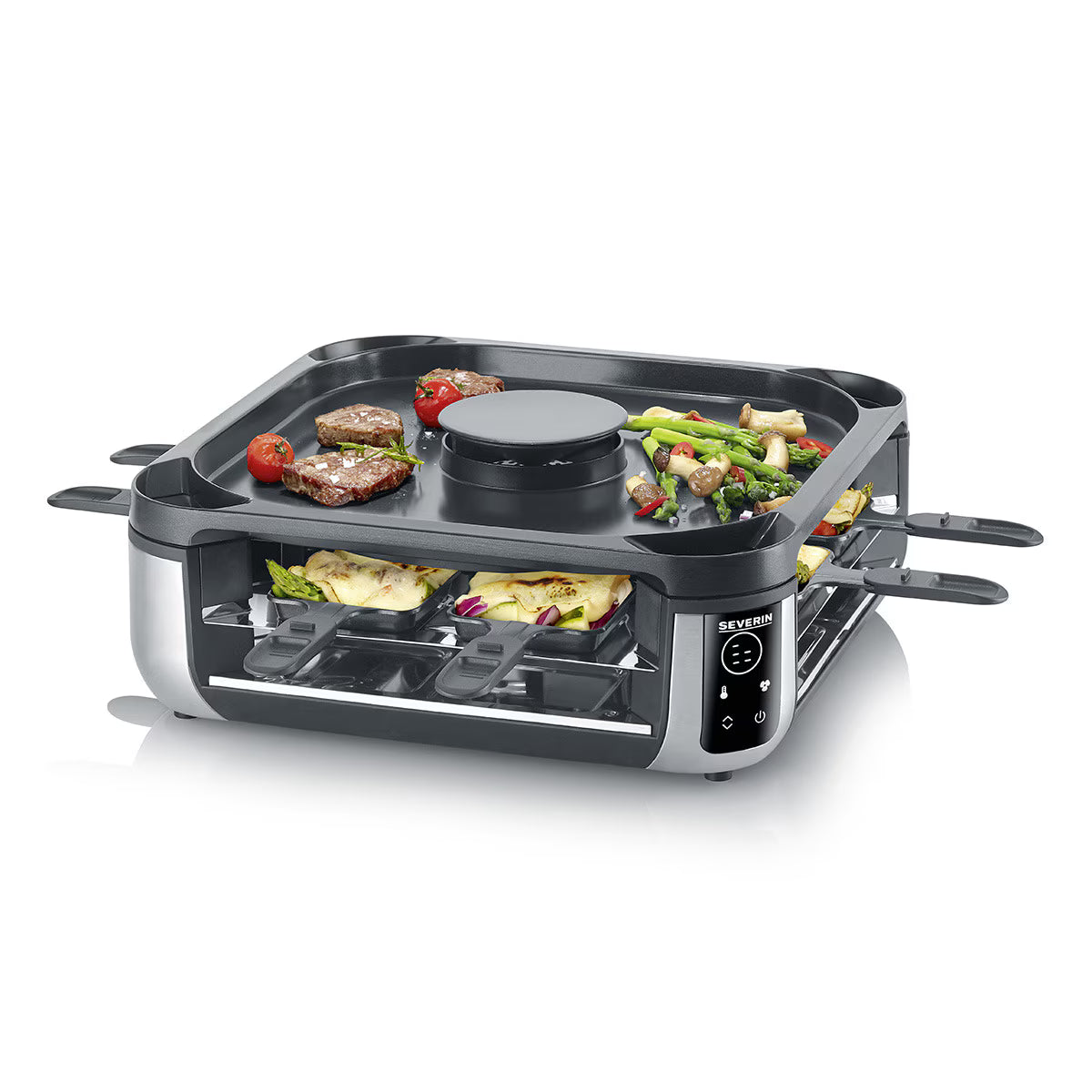 Grelhador Raclette Severin RG2379 | Antiaderente, Filtro, 1900W