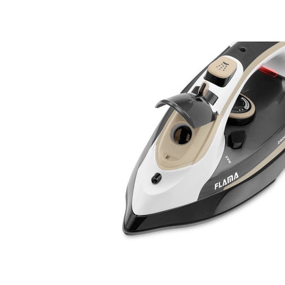 Ferro a Vapor FLAMA ULTRA GLIDE 2400W | 2400W, Vapor vertical, Base cerâmica