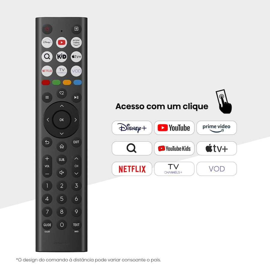 TV Hisense 40A5Q | 40", QLED, Full HD