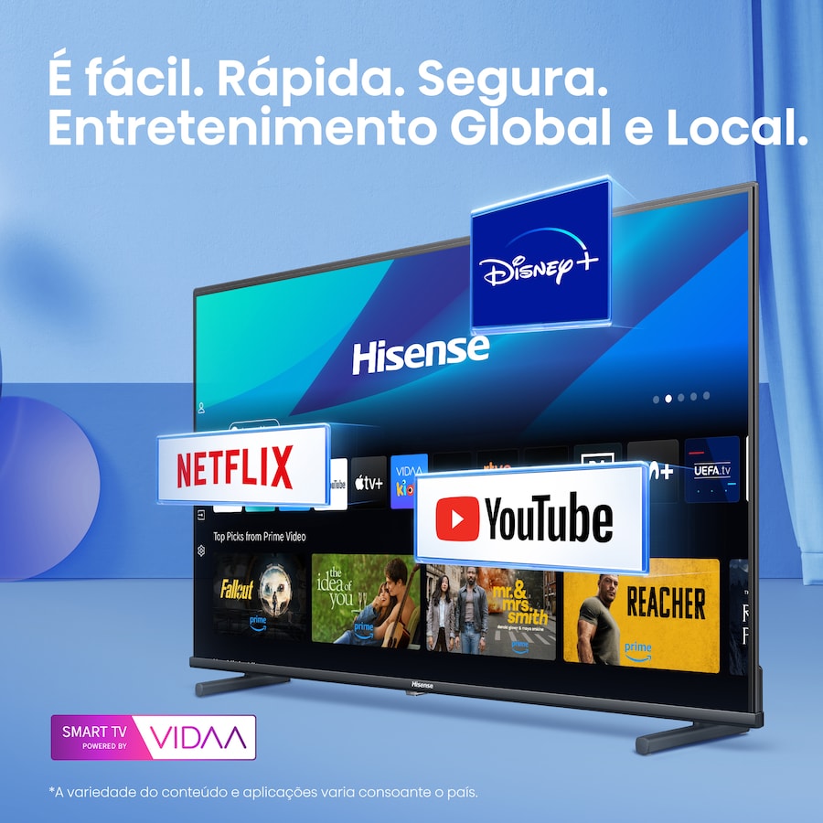 TV Hisense 40A5Q | 40", QLED, Full HD