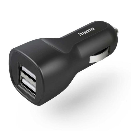 Carregador Automóvel Hama 00201636 | 2x USB-A, 12W