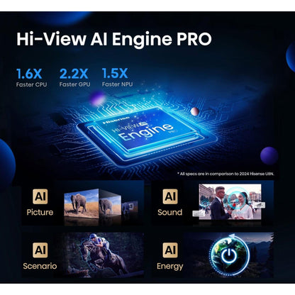TV Hisense 85U7Q PRO | 85", Mini LED, 4K, VIDAA U9