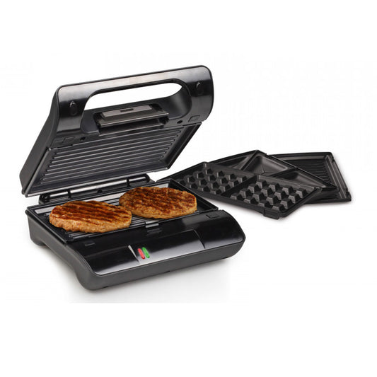 Grelhador Princess 700W | Grill, Waffle, Sandwich, 23x13cm