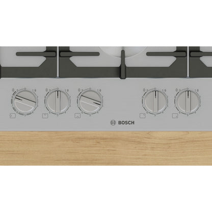 Placa a Gás Bosch PCS7A5I90 | 5 queimadores, FlameSelect, Inox