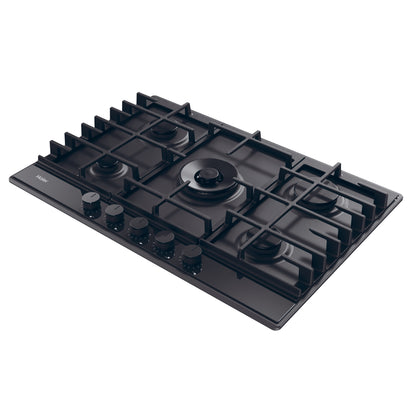 Placa a Gás Haier HAHG7W5TEB | 5 Zonas, Chama Preci Flame, Inox