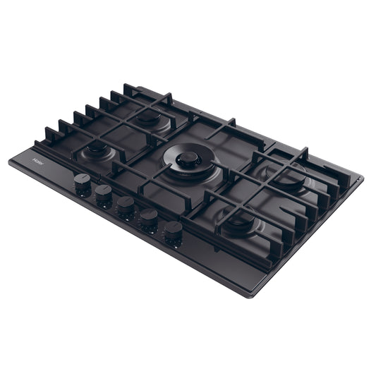 Placa a Gás Haier HAHG7W5TEB | 5 Zonas, Chama Preci Flame, Inox