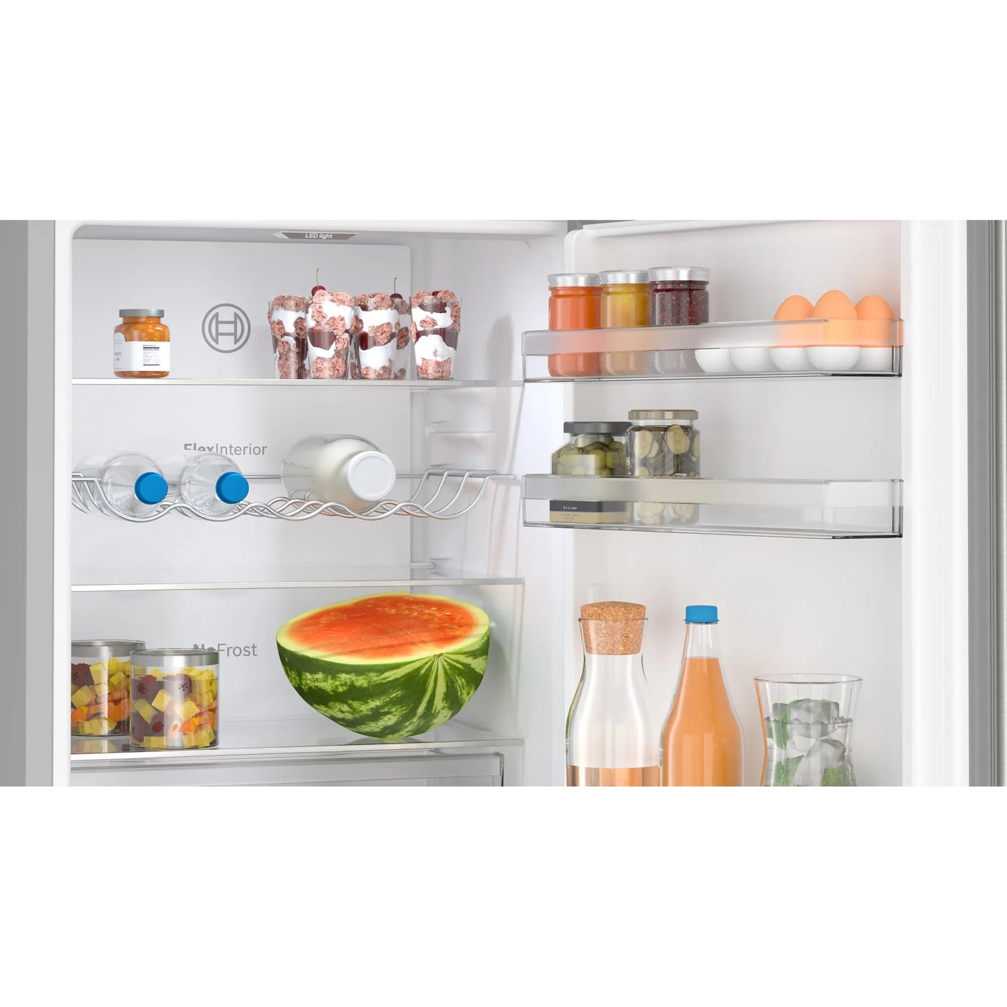 Frigorífico Combinado Bosch KGN362ICF | 321L, 35dB, Classe C