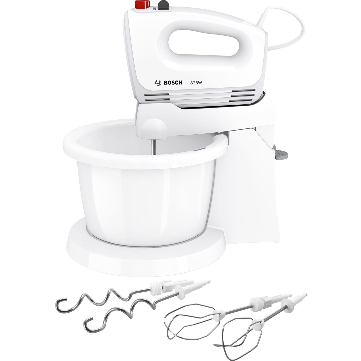 Batedeira manual Bosch Mfq2600w | 375W, 4 velocidades, 3L