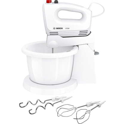 Batedeira manual Bosch Mfq2600w | 375W, 4 velocidades, 3L