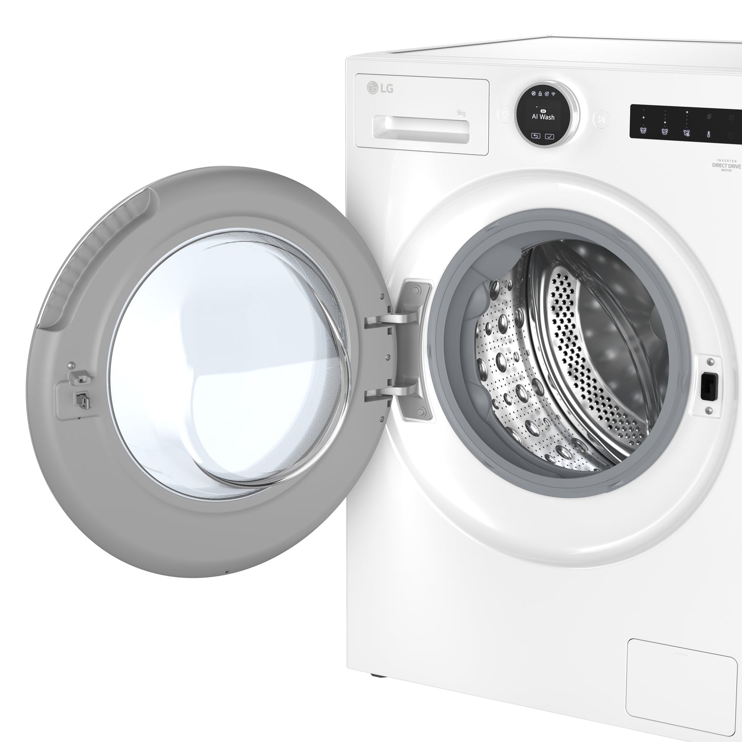 Máquina de Lavar Roupa LG F4x9009TWCE | 9kg, 1400 rpm, Steam+