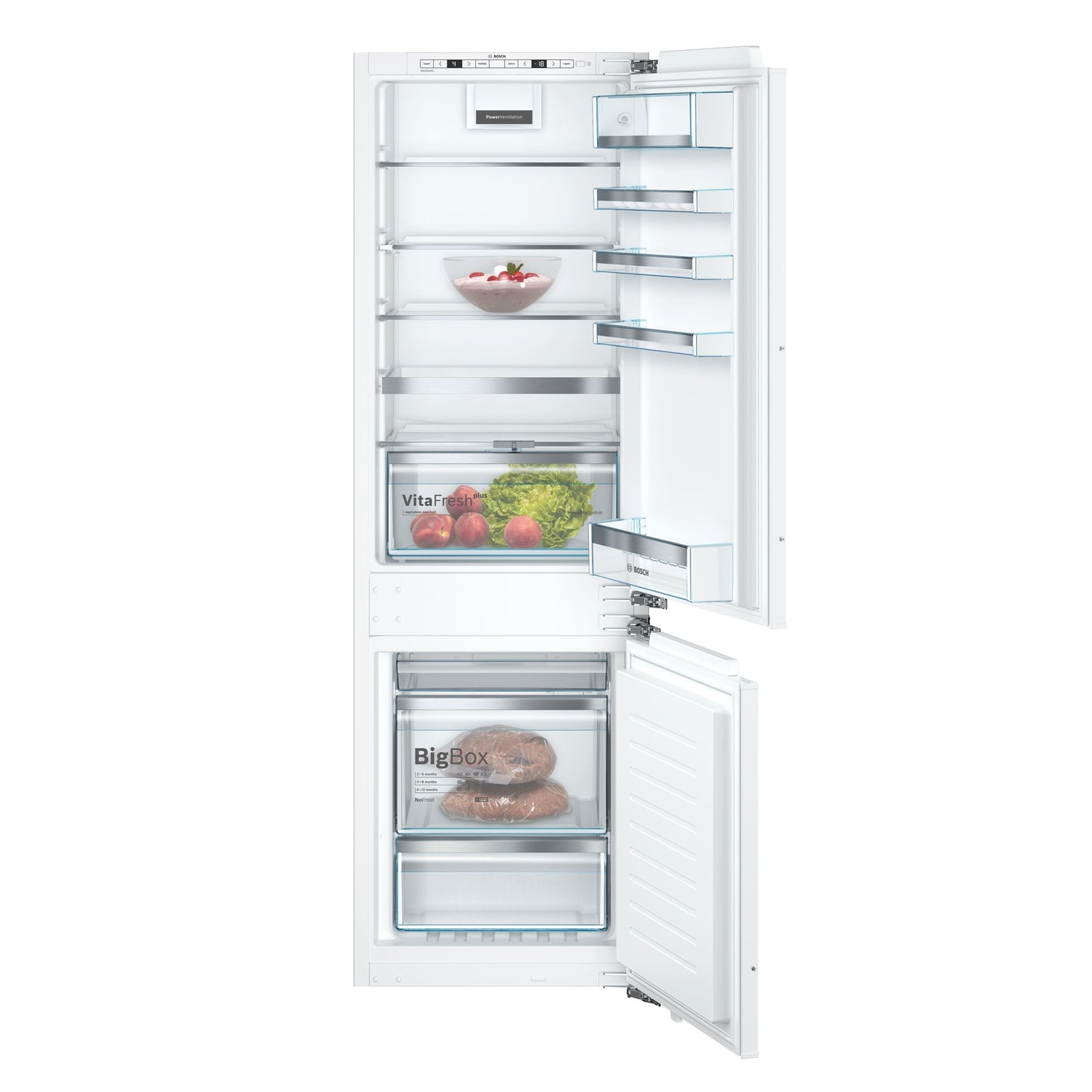Frigorífico Combinado Bosch KIN-86-AFF-0 | 254L, NoFrost, VitaFresh Plus