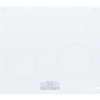 Placa de Indução Bosch PIF612BB1E | 60 cm, 4 Zonas, Branco