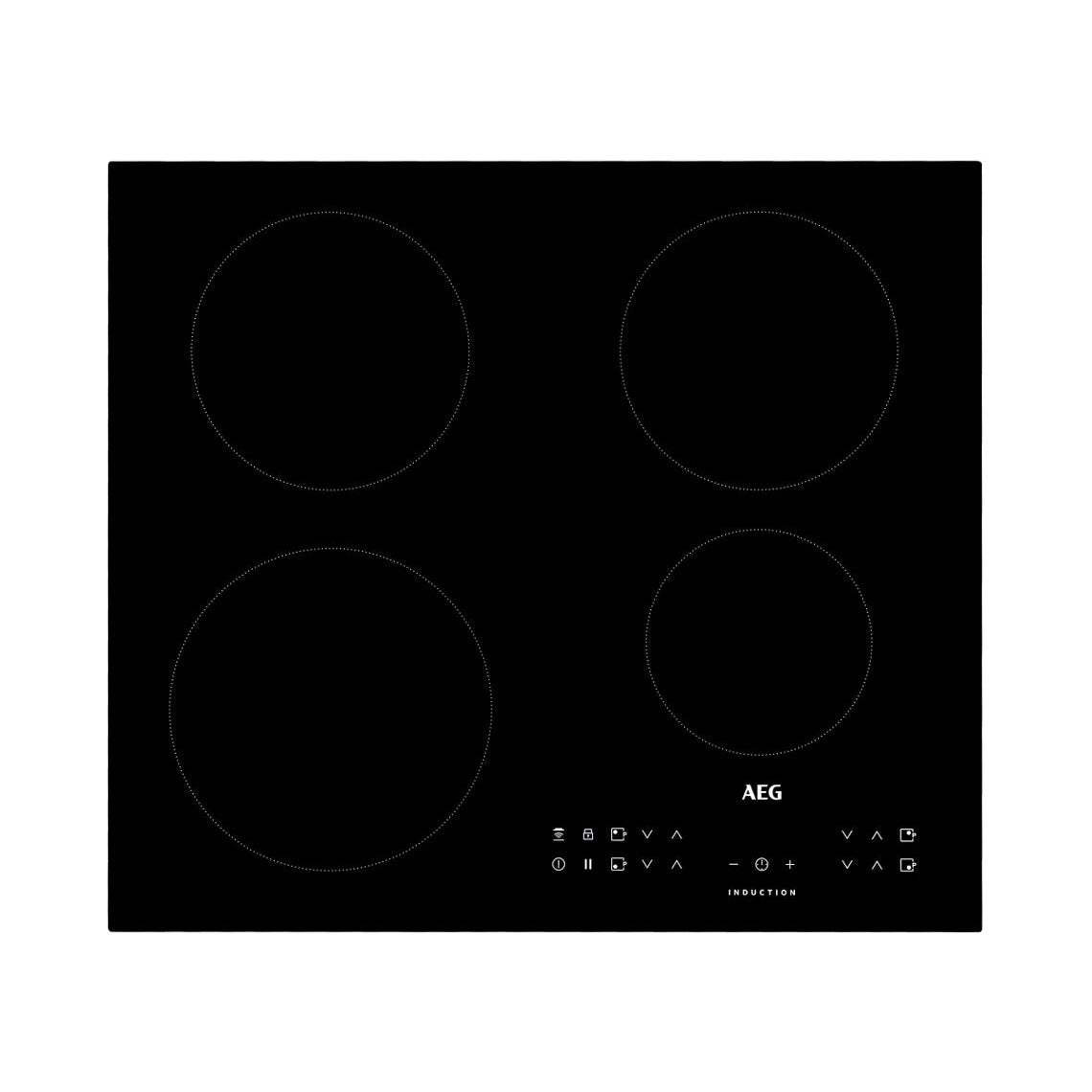 Placa de Indução AEG IKB-64301-FB | Touch control, Power, Preto