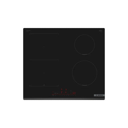 Placa de Indução Bosch PVS631HC1E | 4 Zonas, Preto, 59.2 cm