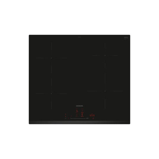 Siemens iQ100 EH631HEB1E placa Preto Encastre 60 cm Placa com zona de indução 4 zona(s)