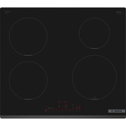 Placa de indução Bosch PIE631HC1E | 60 cm, Preto, 7400W