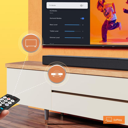 Soundbar Hisense Hs2000 | 240W, 2.1 Canais, Dolby Digital+