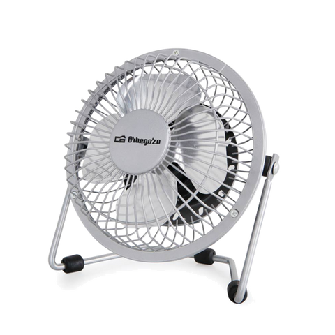 Ventoinha de Mesa Orbegoz PW 1025 | 10cm, USB, 8W
