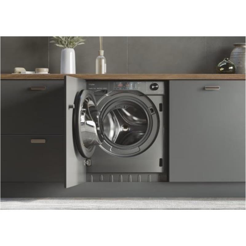 Máquina Lavar Roupa Encastre Haier Hwq90b416fwbrs | 9kg, 1600rpm