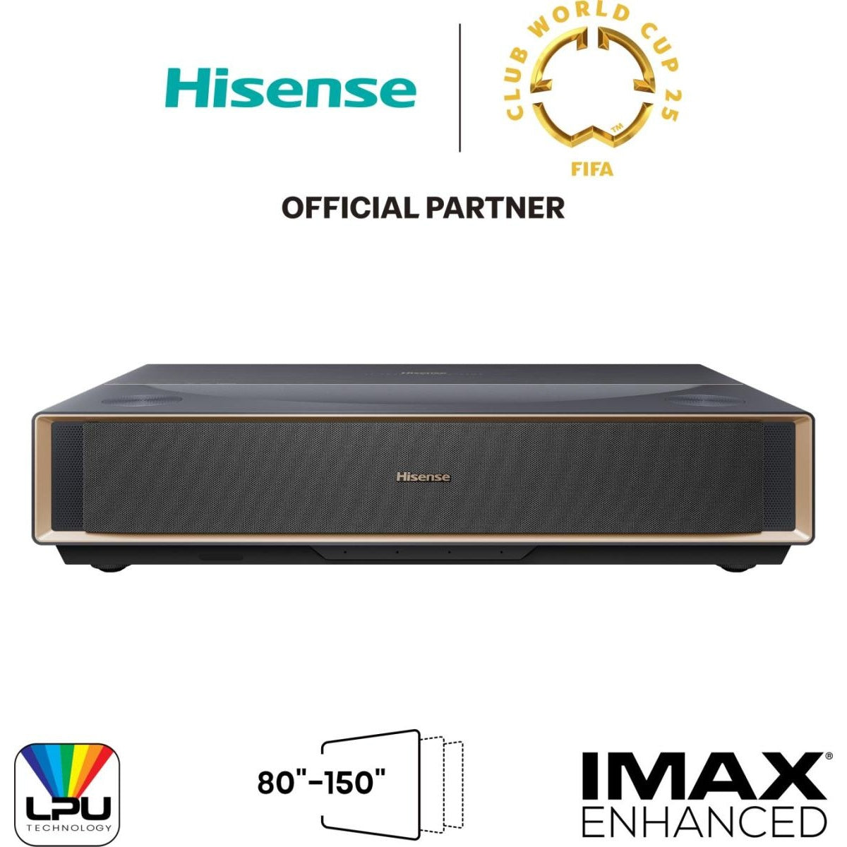 TV Hisense PT1 | 80-150", Laser, 4K, HDR10+
