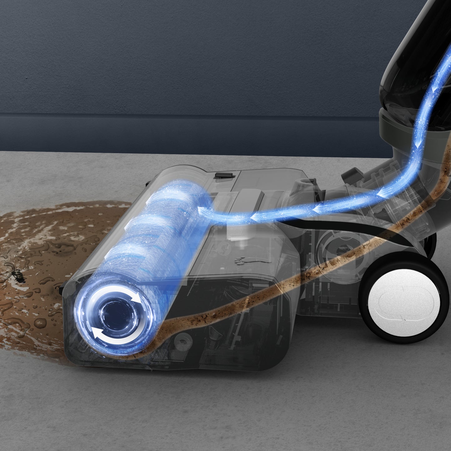 Aspirador Vertical Rowenta GZ5035WO | Wet & Dry, 50 min, 200W