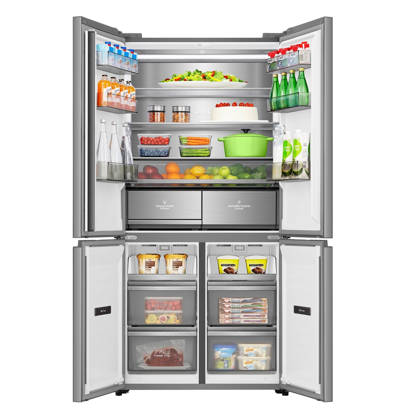 Frigorífico Americano Hisense RQ5P605NSVE | 591L, No Frost, Classe E