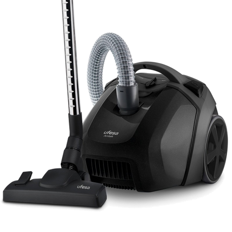 Aspirador Ufesa Antek 900W Preto | 900W, 3.5L, Saco microfibra